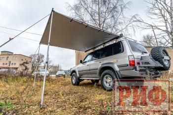 31 999 р. Маркиза автомобильная РИФ 2,5х2,5 м полуавтомат (винил) темно-серая РИФ rif5306-2525v  с доставкой в г. Воронеж. Увеличить фотографию 19