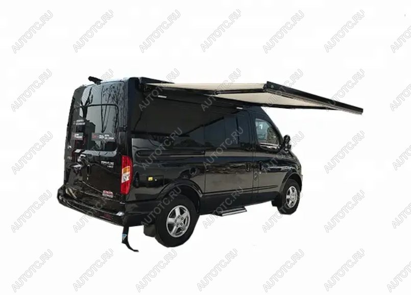 103 289 р. Маркиза автомобильная РИФ 3,5х2,5 м кассетная с электроприводом, корпус черный РИФ rif5533-3525bm  с доставкой в г. Воронеж