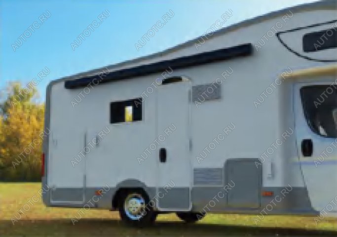 110 749 р. Маркиза автомобильная РИФ 4,0х2,5 м кассетная с электроприводом, корпус черный РИФ rif5533-4025bm  с доставкой в г. Воронеж