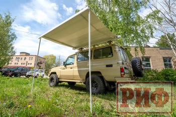 73 799 р. Маркиза автомобильная РИФ 2,5х2,0 м кассетная с электроприводом, корпус белый РИФ rif5833-2520m  с доставкой в г. Воронеж. Увеличить фотографию 26