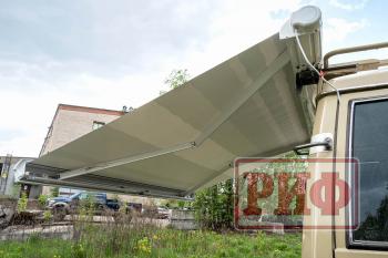 73 799 р. Маркиза автомобильная РИФ 2,5х2,0 м кассетная с электроприводом, корпус белый РИФ rif5833-2520m  с доставкой в г. Воронеж. Увеличить фотографию 13