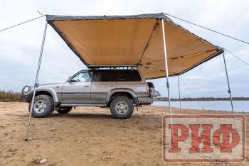 25 749 р. Маркиза автомобильная РИФ комбинированная (прямоугольная с веерной частью) 2,0х2,5 м (левая) РИФ rifavf0720250601  с доставкой в г. Воронеж. Увеличить фотографию 7