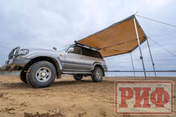 25 749 р. Маркиза автомобильная РИФ комбинированная (прямоугольная с веерной частью) 2,0х2,5 м (левая) РИФ rifavf0720250601  с доставкой в г. Воронеж. Увеличить фотографию 6
