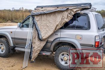 26 189 р. Маркиза автомобильная РИФ комбинированная (прямоугольная с веерной частью) 2,0х2,0 м (левая) РИФ rifavf072520601  с доставкой в г. Воронеж. Увеличить фотографию 15
