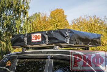 123 999 р. Палатка на крышу автомобиля РИФ Soft RT01-140, тент песочный, корпус черный, 240х140х130 см РИФ rifrt011406090w  с доставкой в г. Воронеж. Увеличить фотографию 2