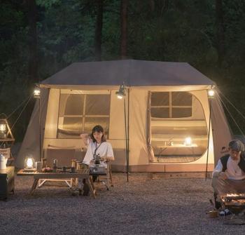 64 999 р. Палатка Naturehike Village 13 автоматическая 5-8-местная Naturehike cnh22zp004-br  с доставкой в г. Воронеж. Увеличить фотографию 10