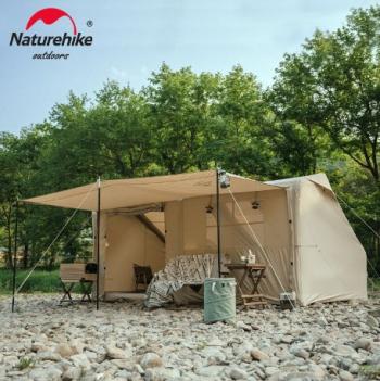 132 999 р. Палатка Naturehike надувная Extend Air 12 Y , песочная Naturehike cnh22zp008-cv  с доставкой в г. Воронеж. Увеличить фотографию 2