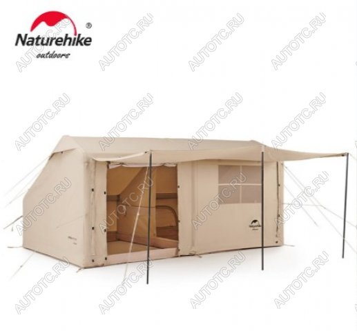 132 999 р. Палатка Naturehike надувная Extend Air 12 Y , песочная Naturehike cnh22zp008-cv  с доставкой в г. Воронеж