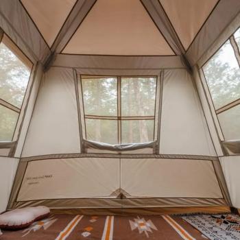 85 999 р. Палатка Naturehike Village 17, 4-местная, автоматическая, алюминиевый каркас, коричневая Naturehike cnh22zp021-br  с доставкой в г. Воронеж. Увеличить фотографию 3