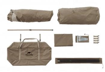 39 259 р. Палатка Naturehike Village 6.0 II поколения 4-местная, коричневая Naturehike cnk2300zp021-br  с доставкой в г. Воронеж. Увеличить фотографию 8