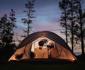 9 999 р. Палатка Naturehike Cloud-Creek, 2-местная, коричневая Naturehike cnk2300zp024-2br  с доставкой в г. Воронеж. Увеличить фотографию 4