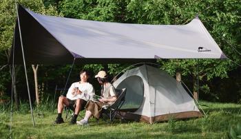 10 499 р. Палатка Naturehike Cloud-Creek, 2-местная, белая Naturehike cnk2300zp024-2w  с доставкой в г. Воронеж. Увеличить фотографию 7