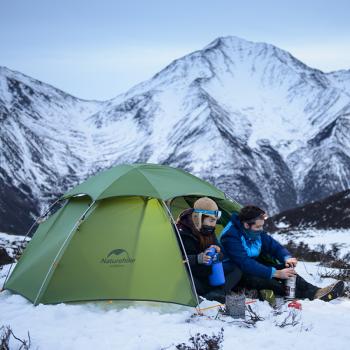 23 359 р. Палатка Naturehike Cloud Peak 20D Si 2-местная, алюминиевый каркас, зеленая Naturehike nh17k240-y-dgr  с доставкой в г. Воронеж. Увеличить фотографию 6