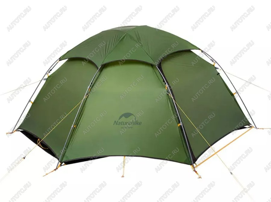 23 359 р. Палатка Naturehike Cloud Peak 20D Si 2-местная, алюминиевый каркас, зеленая Naturehike nh17k240-y-dgr  с доставкой в г. Воронеж