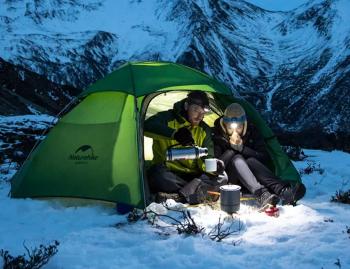 23 359 р. Палатка Naturehike Cloud Peak 20D Si 2-местная, алюминиевый каркас, зеленая Naturehike nh17k240-y-dgr  с доставкой в г. Воронеж. Увеличить фотографию 7