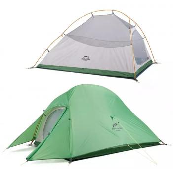 20 159 р. Палатка Naturehike Cloud Up Si 2-местная, алюминиевый каркас, зеленый Naturehike nh17t001-t-dfgr  с доставкой в г. Воронеж. Увеличить фотографию 1