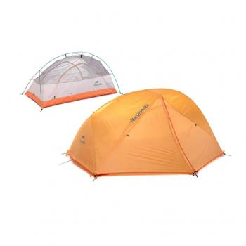 13 699 р. Палатка Naturehike Star-river Si 2-местная, алюминиевый каркас, сверхлегкая, оранжевая Naturehike nh17t012-t-dor  с доставкой в г. Воронеж. Увеличить фотографию 2