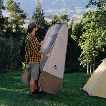 4 999 р. Палатка Naturehike быстрораскрываемая, душ-туалет, 115х115х190 см. коричневый Naturehike nh17z002-p-br  с доставкой в г. Воронеж. Увеличить фотографию 8