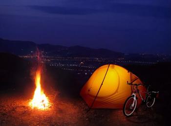 20 649 р. Палатка Naturehike Cycling (Spider) Si 1-местная, алюминиевый каркас, сверхлегкая, оранжевая Naturehike nh18a095-d-dor  с доставкой в г. Воронеж. Увеличить фотографию 18