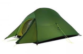 25 999 р. Палатка Naturehike Cloud Up Si 3-местная, алюминиевый каркас, сверхлегкая, зеленая Naturehike nh18t030-t-dfgr  с доставкой в г. Воронеж. Увеличить фотографию 1