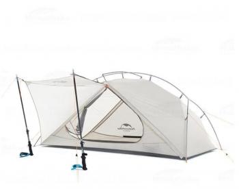 13 239 р. Палатка Naturehike VIK Si, 1-местная, алюминиевый каркас, белая Naturehike nh18w001-k-1w  с доставкой в г. Воронеж. Увеличить фотографию 3