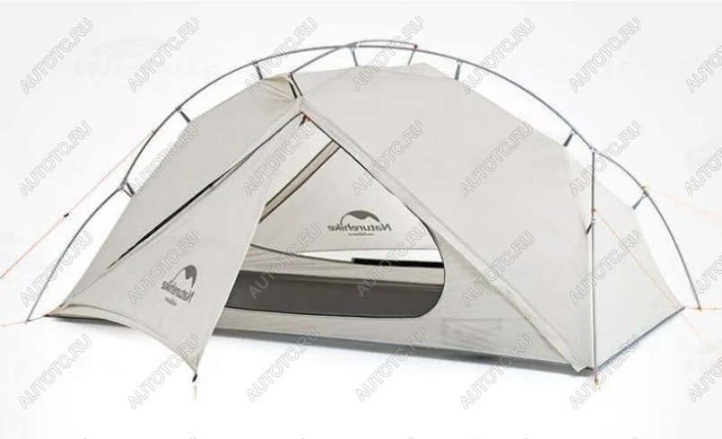 13 239 р. Палатка Naturehike VIK Si, 1-местная, алюминиевый каркас, белая Naturehike nh18w001-k-1w  с доставкой в г. Воронеж