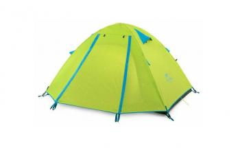 8 969 р. Палатка Naturehike P-Series 2-местная, алюминиевый каркас, салатовый Naturehike nh18z022-p-2dgr  с доставкой в г. Воронеж. Увеличить фотографию 1