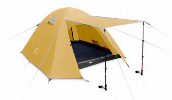 11 949 р. Палатка Naturehike P-Series 4-местная, алюминиевый каркас, желтая Naturehike nh18z044-p-4ye  с доставкой в г. Воронеж. Увеличить фотографию 2