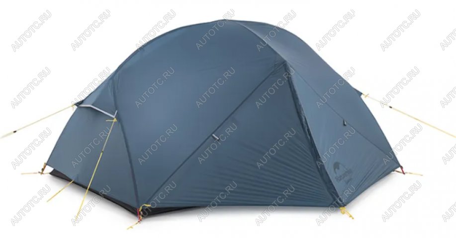 17 139 р. Палатка Naturehike Mongar 2-местная, алюминиевый каркас, сверхлегкая, синяя Naturehike nh19m002-j-dbl  с доставкой в г. Воронеж