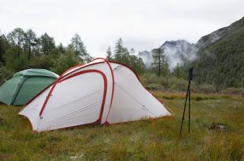 26 969 р. Палатка Naturehike Hiby Si 4-местная, алюминиевый каркас, серо-красный Naturehike nh19zp005-dg  с доставкой в г. Воронеж. Увеличить фотографию 14