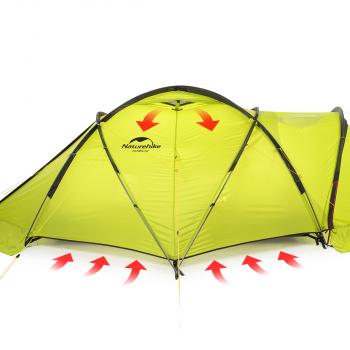 24 749 р. Палатка Naturehike Lgloo Alpine, 2-местная Naturehike nh19zp012-li  с доставкой в г. Воронеж. Увеличить фотографию 5