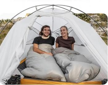 22 999 р. Палатка Naturehike Cloud Up-Wing Si 2-местная, алюминиевый каркас, серо-желтая Naturehike nh19zp083-2-2wdgrye  с доставкой в г. Воронеж. Увеличить фотографию 6