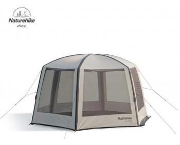 62 219 р. Палатка-шатер Naturehike, надувной каркас, золотистый Naturehike nh20tm002-gold  с доставкой в г. Воронеж. Увеличить фотографию 3