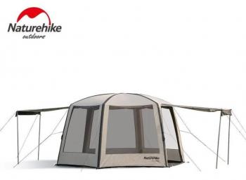62 219 р. Палатка-шатер Naturehike, надувной каркас, золотистый Naturehike nh20tm002-gold  с доставкой в г. Воронеж. Увеличить фотографию 1