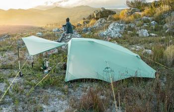 14 609 р. Палатка Naturehike Outdoor 2-местная, алюминиевый каркас, сверхлегкая, голубой Naturehike nh20zp091-2lbl  с доставкой в г. Воронеж. Увеличить фотографию 18