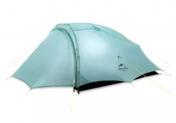 14 609 р. Палатка Naturehike Outdoor 2-местная, алюминиевый каркас, сверхлегкая, голубой Naturehike nh20zp091-2lbl  с доставкой в г. Воронеж. Увеличить фотографию 1