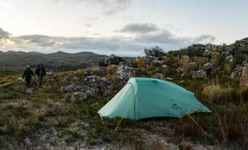 14 609 р. Палатка Naturehike Outdoor 2-местная, алюминиевый каркас, сверхлегкая, голубой Naturehike nh20zp091-2lbl  с доставкой в г. Воронеж. Увеличить фотографию 16