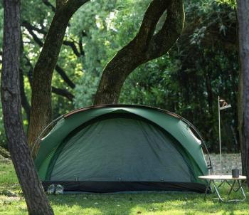 12 869 р. Палатка Naturehike Bear-Ul2 2-местная, алюминиевый каркас, зеленая Naturehike nh20zp108-fgr  с доставкой в г. Воронеж. Увеличить фотографию 4