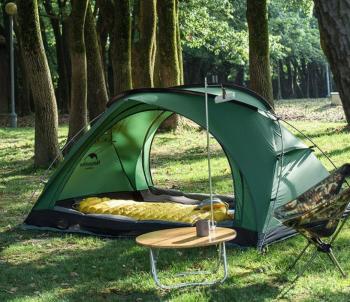 12 869 р. Палатка Naturehike Bear-Ul2 2-местная, алюминиевый каркас, зеленая Naturehike nh20zp108-fgr  с доставкой в г. Воронеж. Увеличить фотографию 3