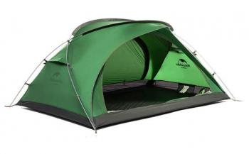 12 869 р. Палатка Naturehike Bear-Ul2 2-местная, алюминиевый каркас, зеленая Naturehike nh20zp108-fgr  с доставкой в г. Воронеж. Увеличить фотографию 1