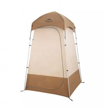 13 629 р. Палатка Naturehike душ-туалет, алюминиевый каркас, коричневый Naturehike nh21zp005-br  с доставкой в г. Воронеж. Увеличить фотографию 1