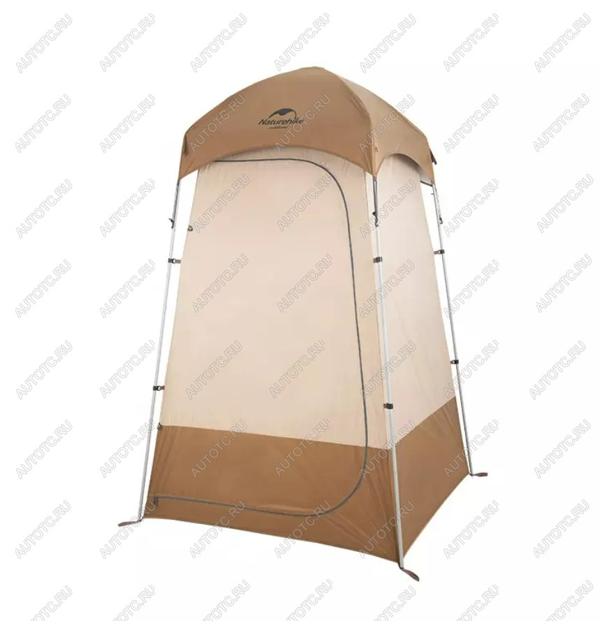 13 629 р. Палатка Naturehike душ-туалет, алюминиевый каркас, коричневый Naturehike nh21zp005-br  с доставкой в г. Воронеж