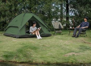 8 999 р. Палатка Naturehike 4-местная, быстросборная, зеленая Naturehike nh21zp008-4fgr  с доставкой в г. Воронеж. Увеличить фотографию 27