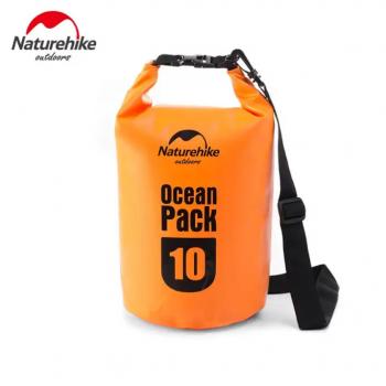 899 р. Гермомешок Naturehike Ocean Pack 10 л. (оранжевый) Naturehike fs15m010-j-10or  с доставкой в г. Воронеж. Увеличить фотографию 2