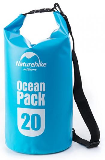 1 119 р. Гермомешок Naturehike Ocean Pack 20 л. (синий) Naturehike fs15m010-j-20bl  с доставкой в г. Воронеж. Увеличить фотографию 1