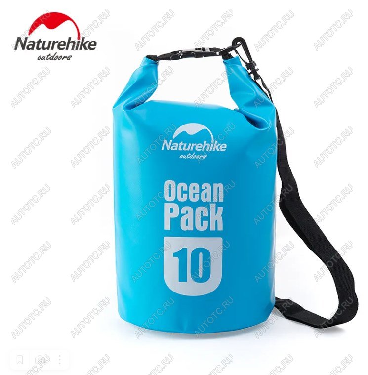 919 р. Гермомешок Naturehike Ocean Pack 10 л. (синий) Naturehike fs15m010-j10bl  с доставкой в г. Воронеж