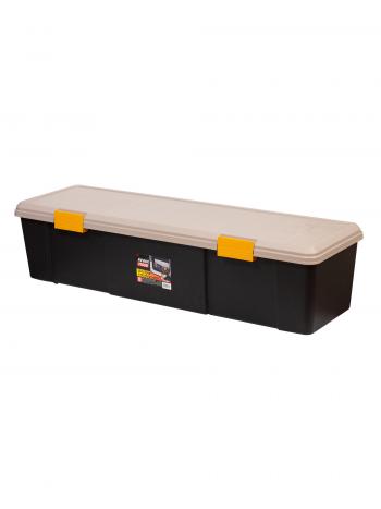 5 549 р. Ящик экспедиционный IRIS RV BOX 1150D, ORCHERBLACK, 78 литров 115x35x28 см. IRIS OHYAMA rv1150do  с доставкой в г. Воронеж. Увеличить фотографию 1