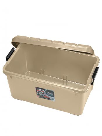 4 869 р. Ящик экспедиционный IRIS RV BOX 600, 40 литров 61,5x37,5x33 см. Бежевый IRIS OHYAMA rv600b  с доставкой в г. Воронеж. Увеличить фотографию 2