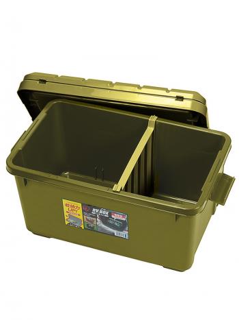 5 139 р. Ящик экспедиционный IRIS RV BOX RV600C c двойной разделенной крышкой, 40 л 61,5x37,5x34 см хаки IRIS OHYAMA rv600ckh  с доставкой в г. Воронеж. Увеличить фотографию 3