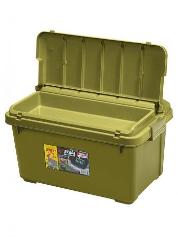 5 139 р. Ящик экспедиционный IRIS RV BOX RV600C c двойной разделенной крышкой, 40 л 61,5x37,5x34 см хаки IRIS OHYAMA rv600ckh  с доставкой в г. Воронеж. Увеличить фотографию 2